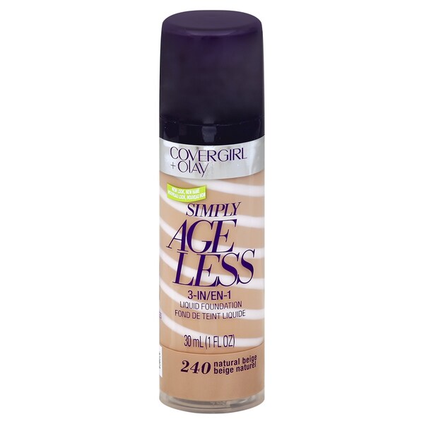 Covergirl +Olay Simply Ageless 3in1 Foundation 240 Natural Beige 1.0oz